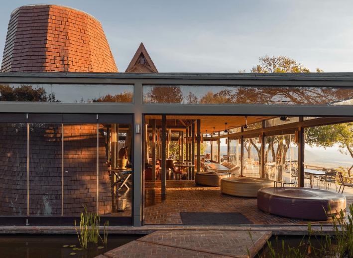 Luxury safari suite with Mara views